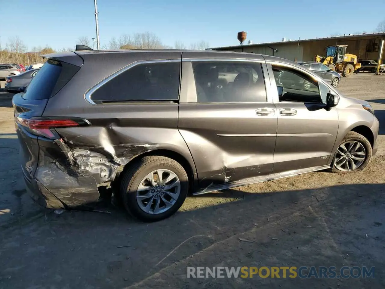 3 Фотография поврежденного автомобиля 5TDKSKFC6MS007120 TOYOTA All Models 2021