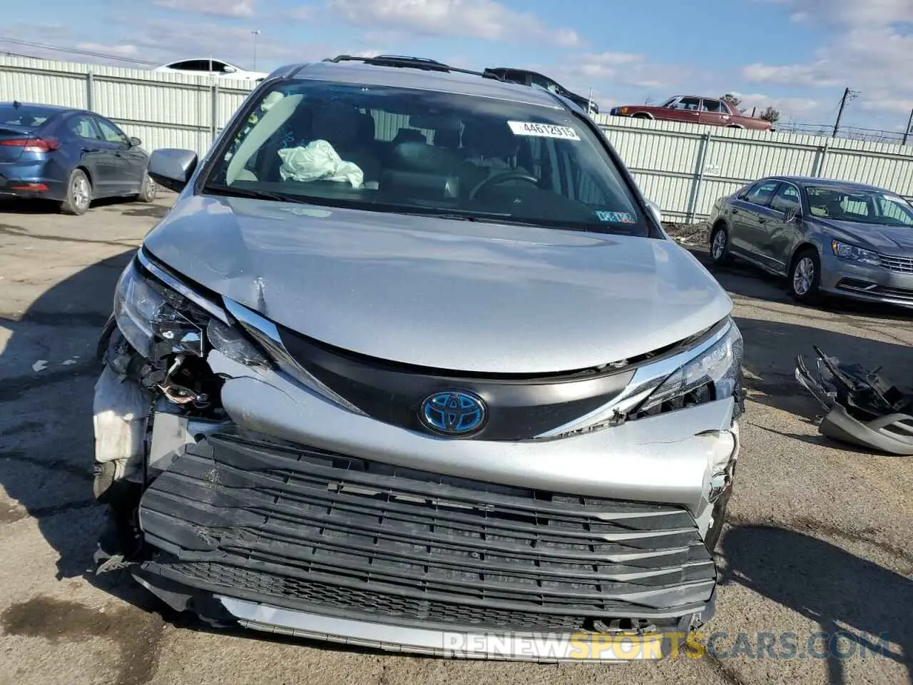 5 Фотография поврежденного автомобиля 5TDKSKFCXMS020193 TOYOTA All Models 2021