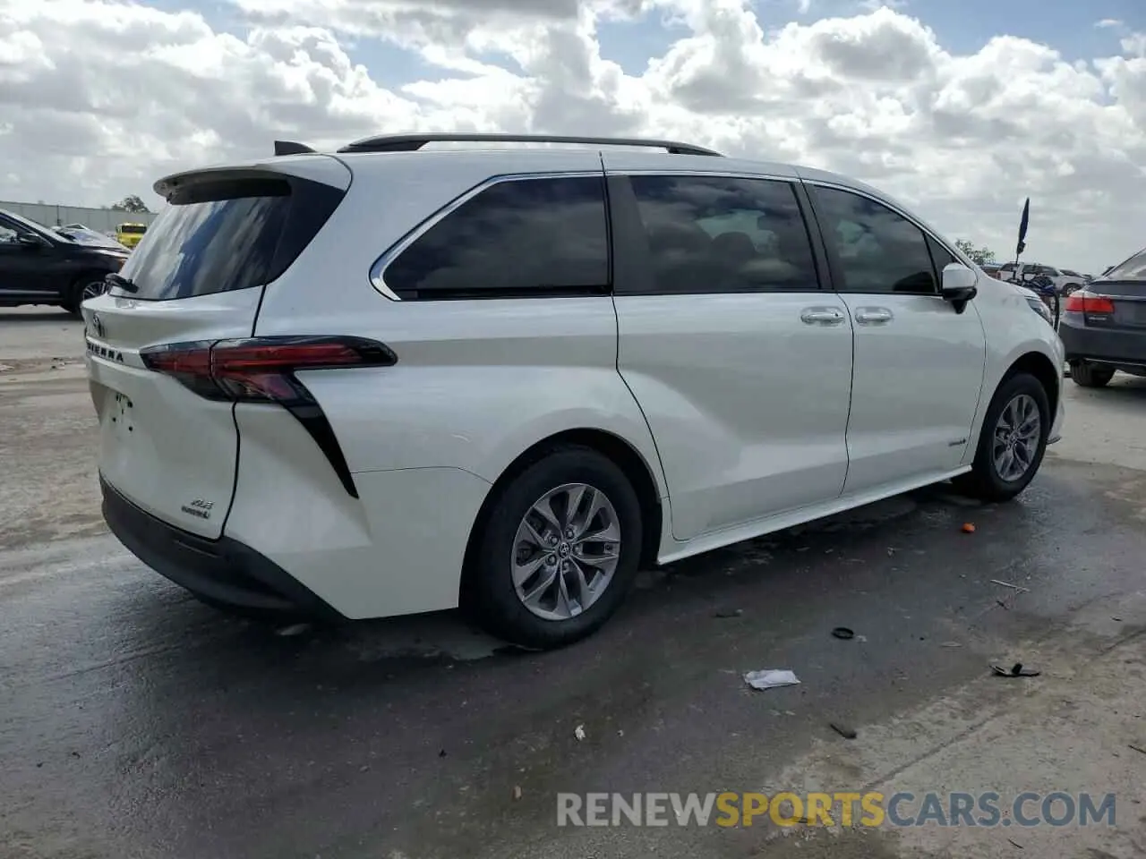 3 Фотография поврежденного автомобиля 5TDYRKEC0MS061455 TOYOTA All Models 2021