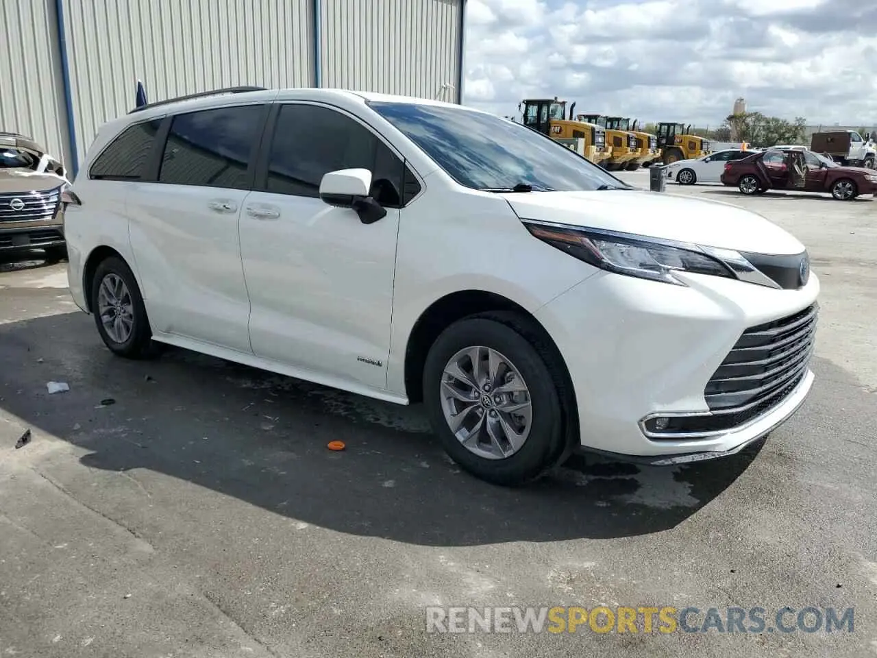 4 Фотография поврежденного автомобиля 5TDYRKEC0MS061455 TOYOTA All Models 2021
