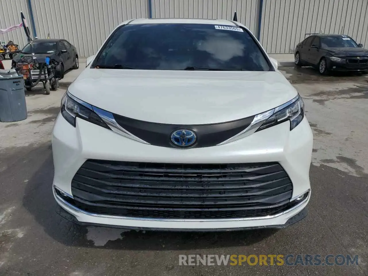 5 Фотография поврежденного автомобиля 5TDYRKEC0MS061455 TOYOTA All Models 2021