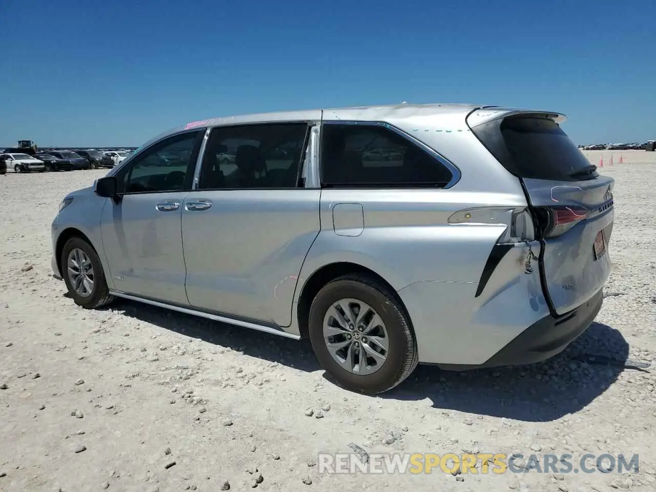 2 Photograph of a damaged car 5TDYRKEC0MS068583 TOYOTA All Models 2021