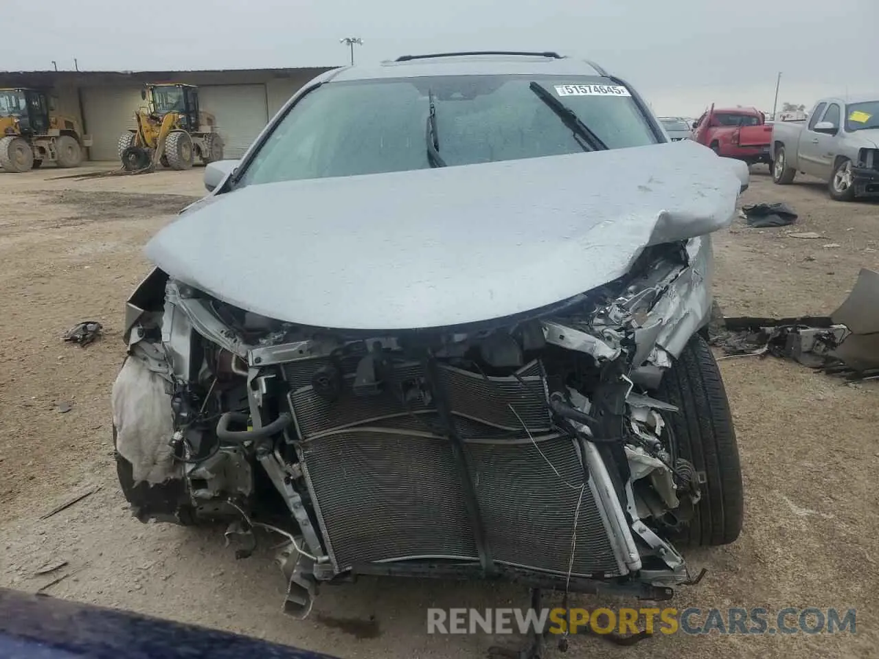 5 Photograph of a damaged car 5TDYRKEC5MS072144 TOYOTA All Models 2021
