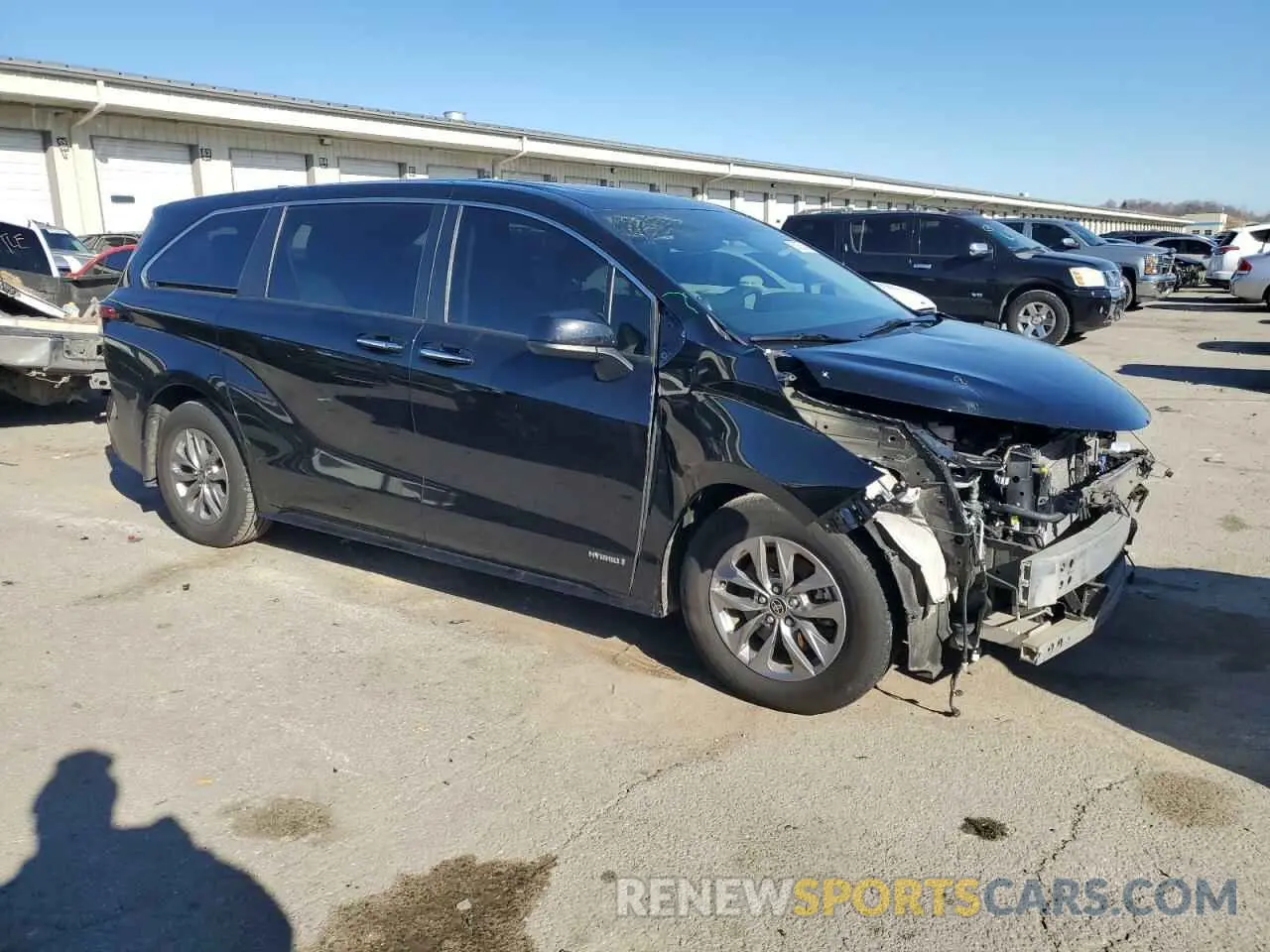 4 Photograph of a damaged car 5TDYRKEC7MS052526 TOYOTA All Models 2021