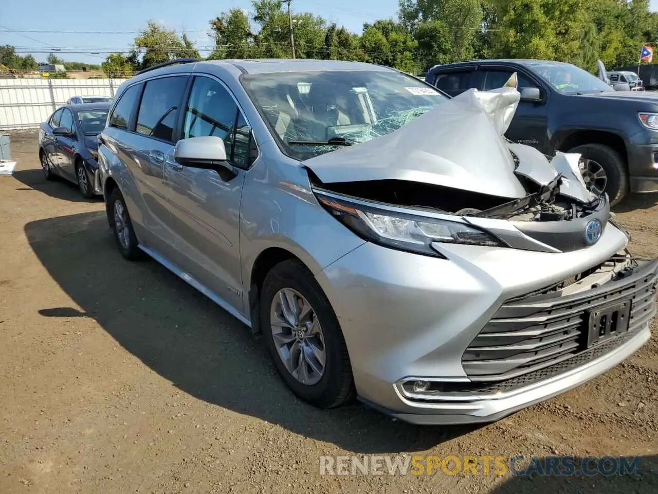 4 Photograph of a damaged car 5TDYRKECXMS029046 TOYOTA All Models 2021