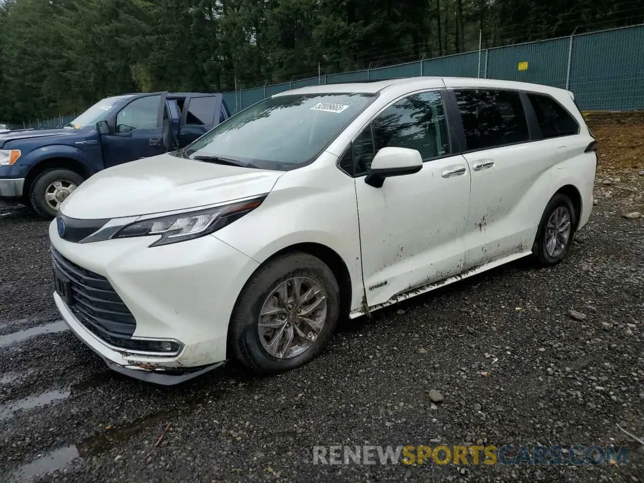 1 Фотография поврежденного автомобиля 5TDYSKFC1MS019685 TOYOTA All Models 2021
