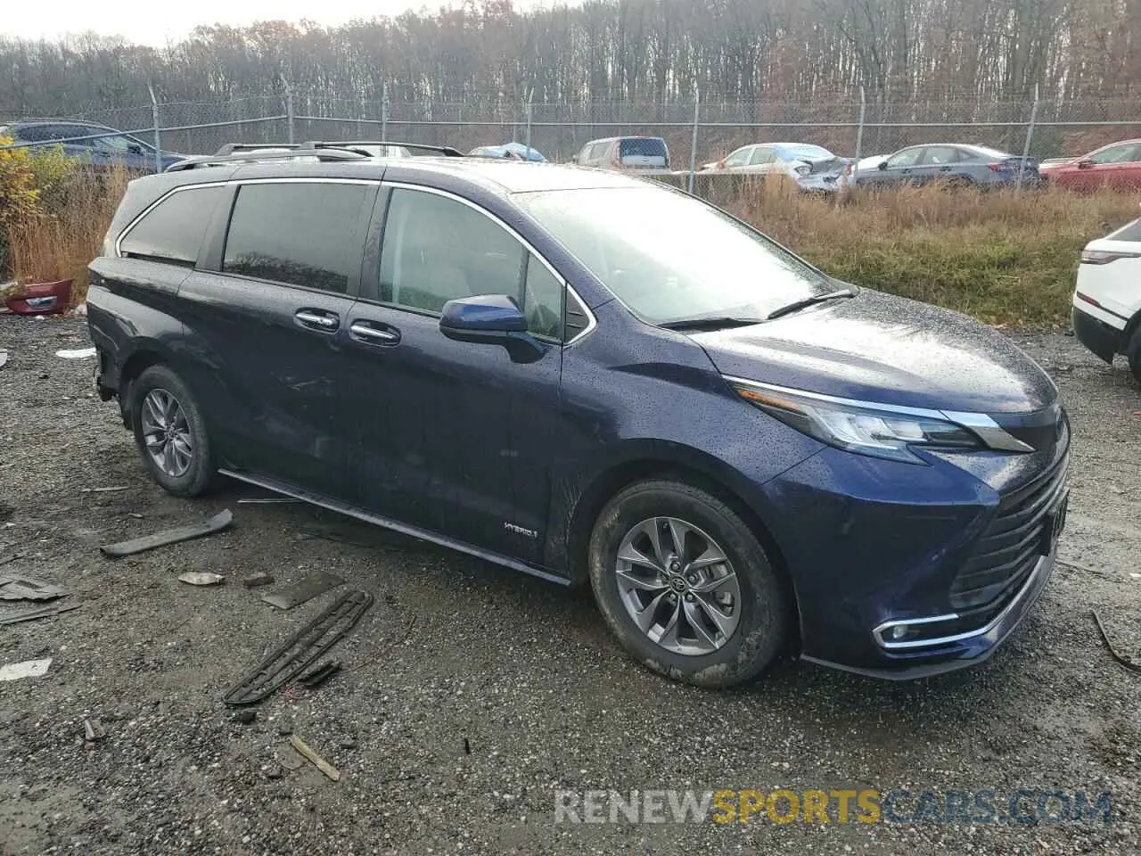 4 Фотография поврежденного автомобиля 5TDYSKFC1MS022408 TOYOTA All Models 2021