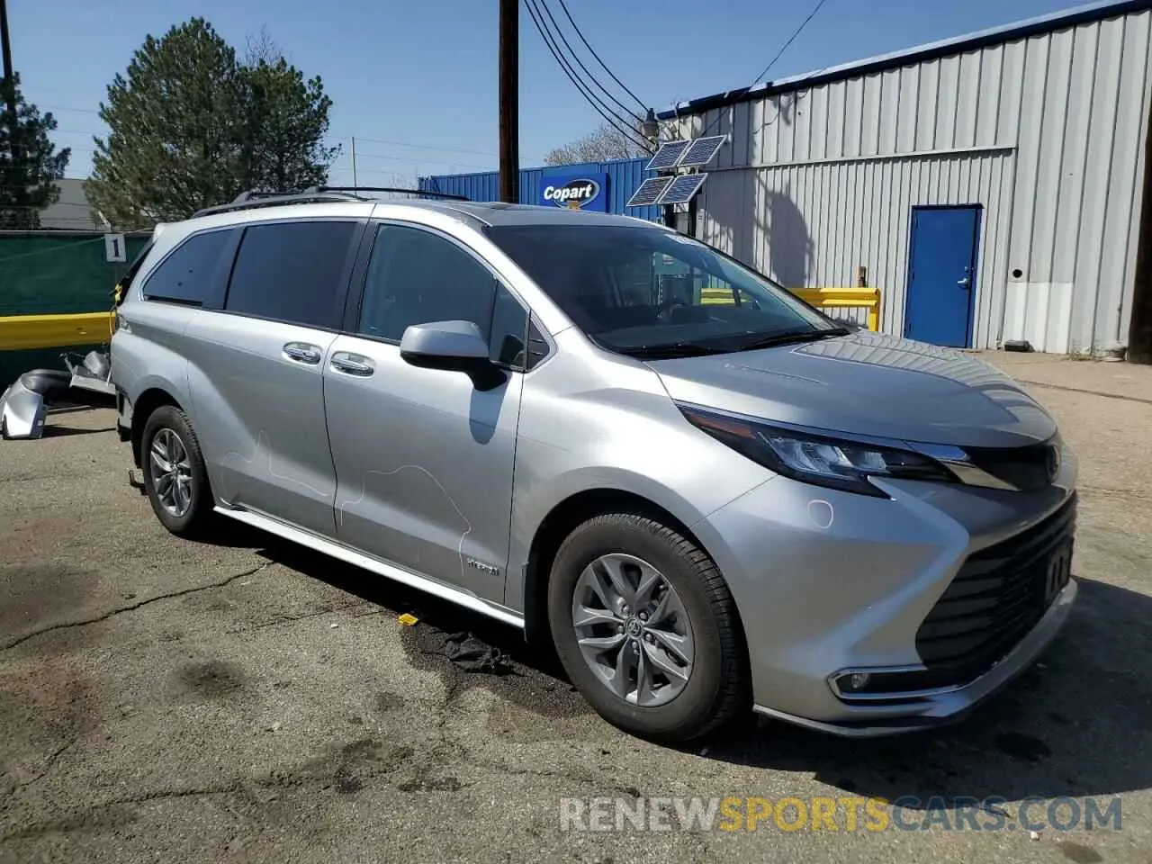 4 Фотография поврежденного автомобиля 5TDYSKFC6MS033078 TOYOTA All Models 2021