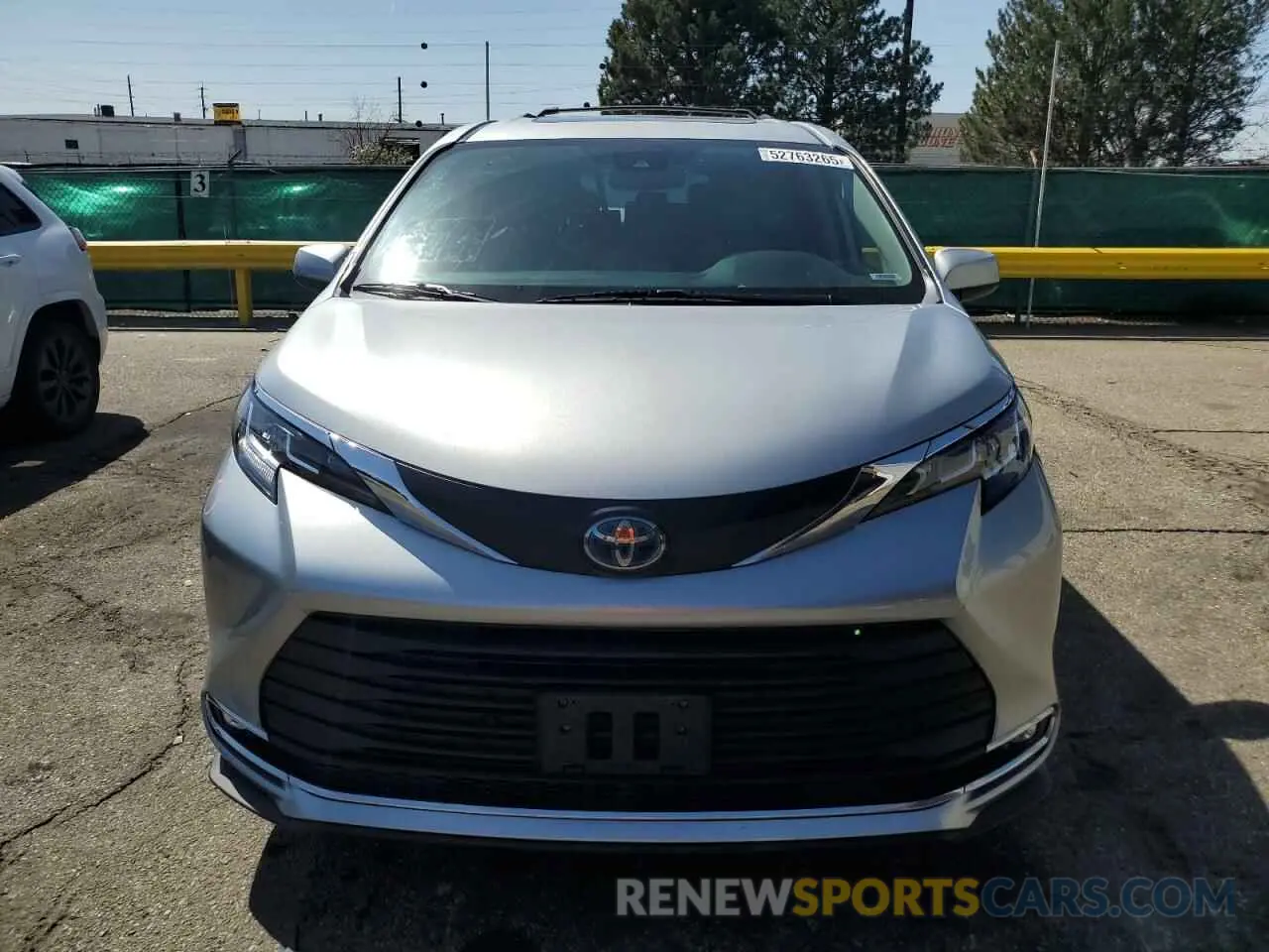 5 Фотография поврежденного автомобиля 5TDYSKFC6MS033078 TOYOTA All Models 2021
