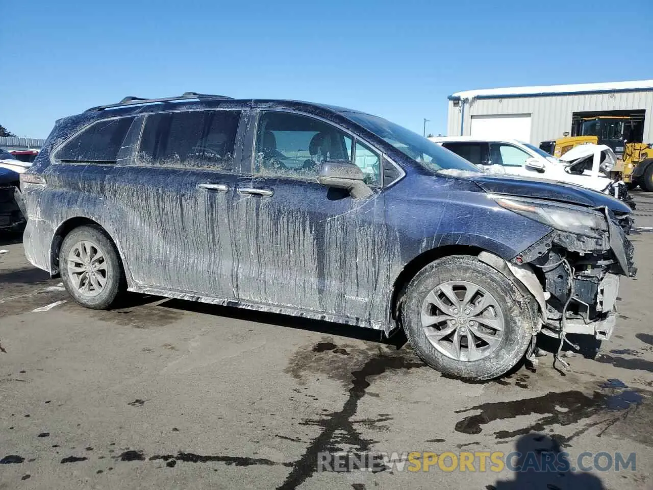 4 Фотография поврежденного автомобиля 5TDYSKFC8MS035169 TOYOTA All Models 2021