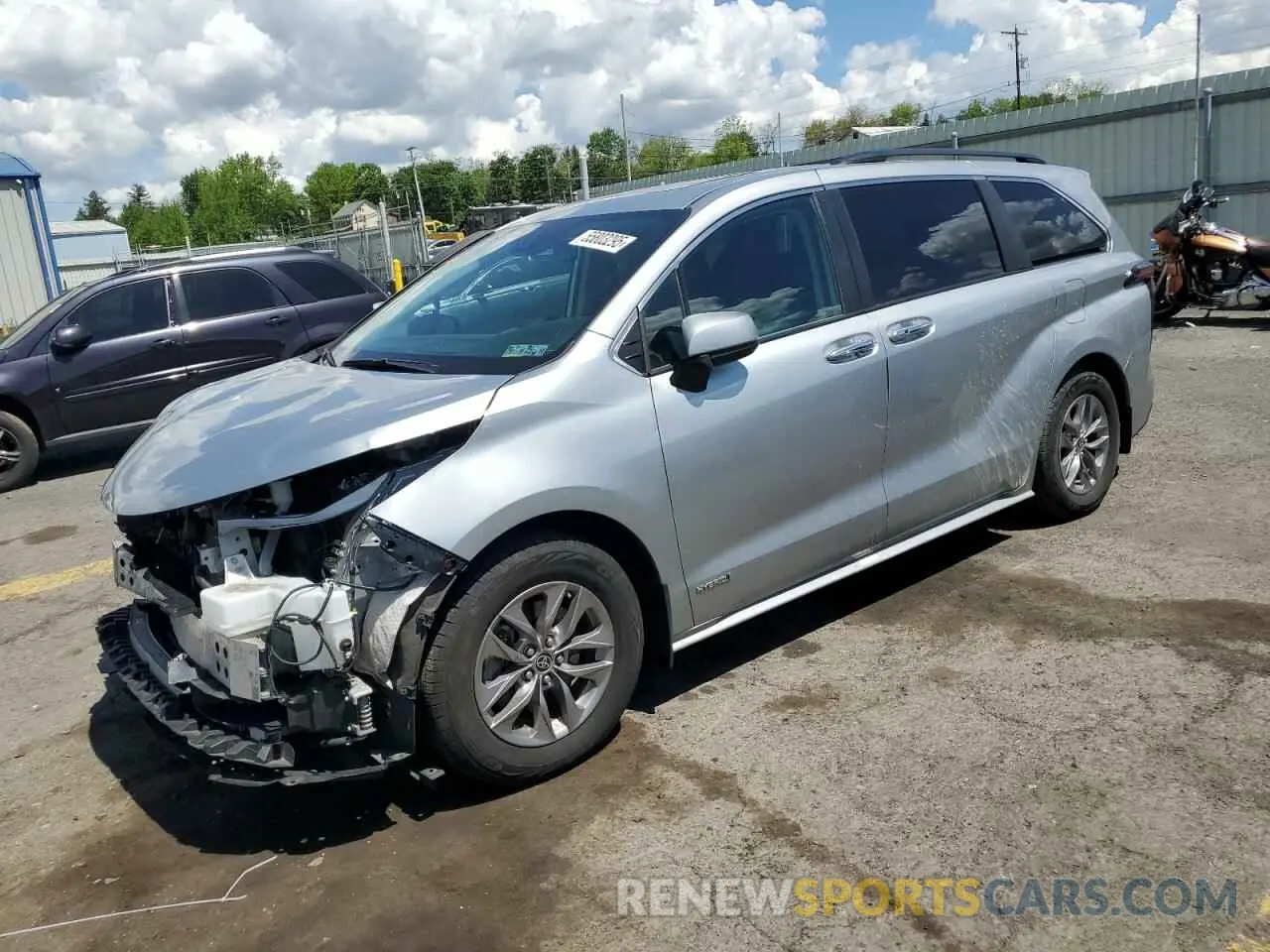 1 Фотография поврежденного автомобиля 5TDYSKFC8MS039464 TOYOTA All Models 2021