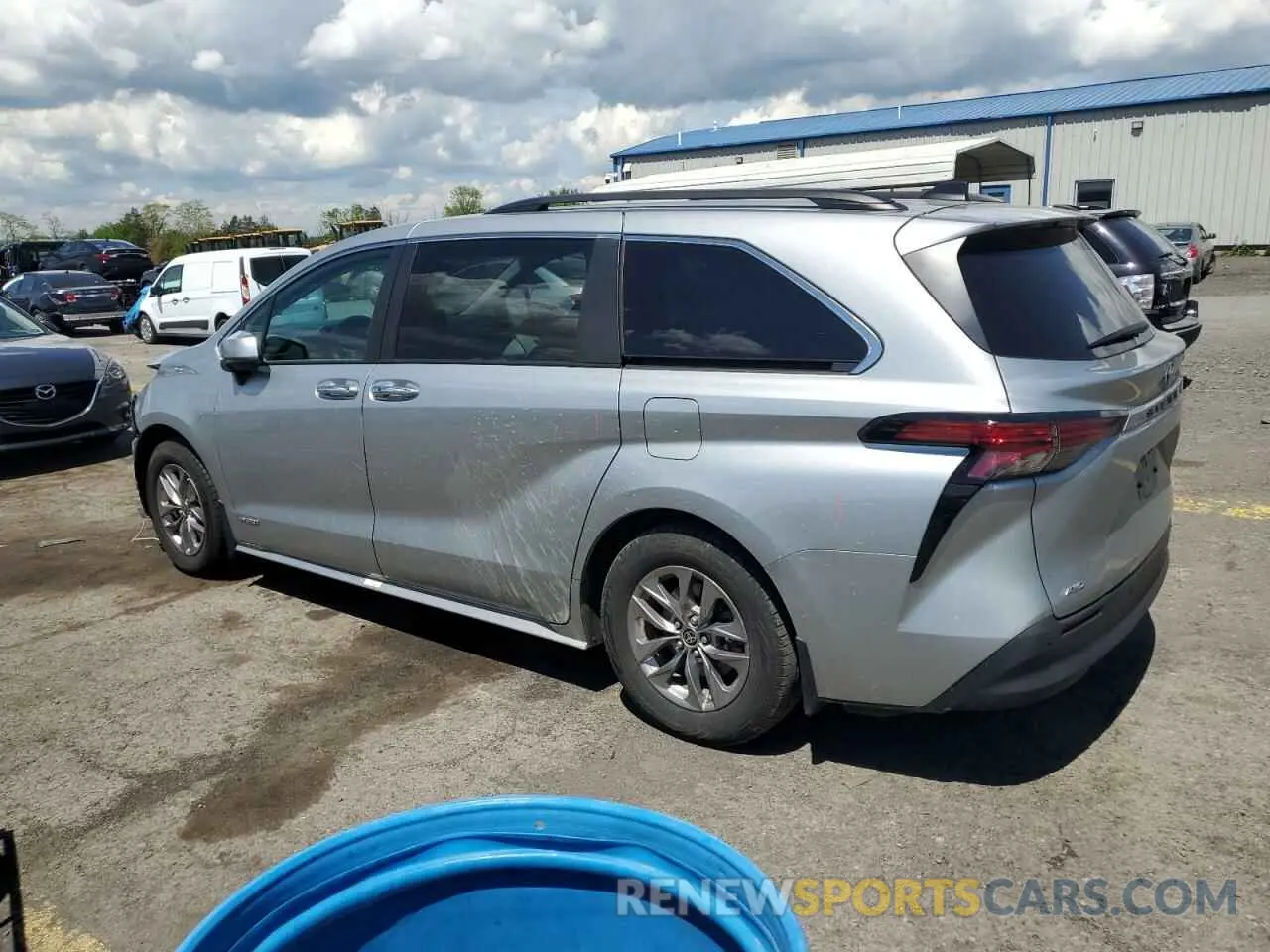 2 Фотография поврежденного автомобиля 5TDYSKFC8MS039464 TOYOTA All Models 2021