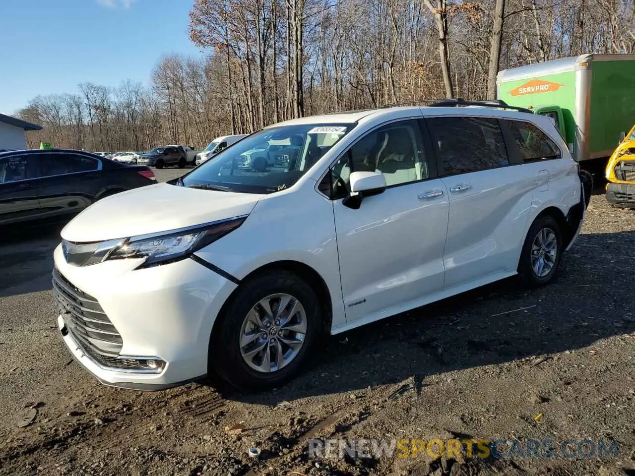 1 Фотография поврежденного автомобиля 5TDYSKFCXMS020155 TOYOTA All Models 2021
