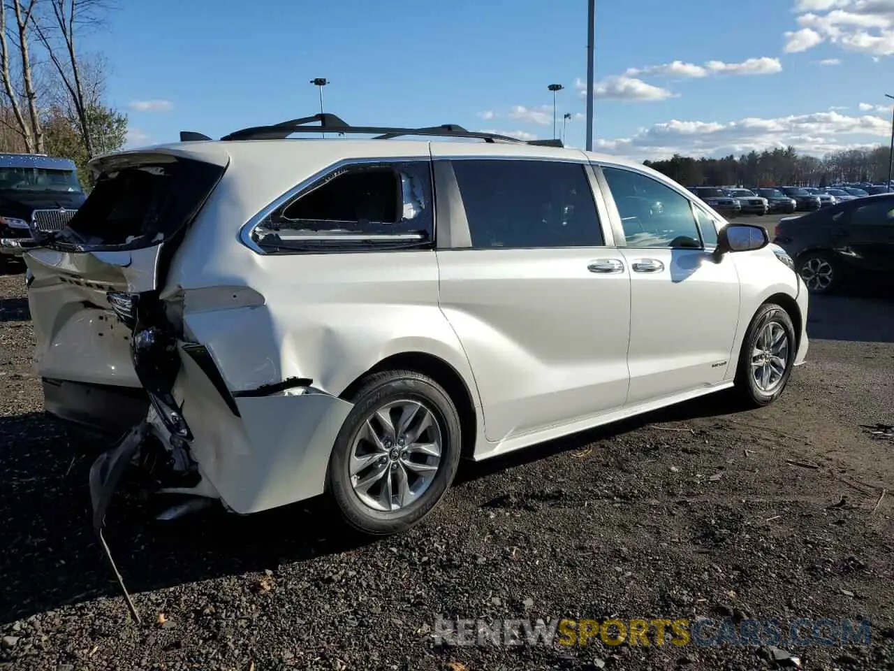 3 Фотография поврежденного автомобиля 5TDYSKFCXMS020155 TOYOTA All Models 2021