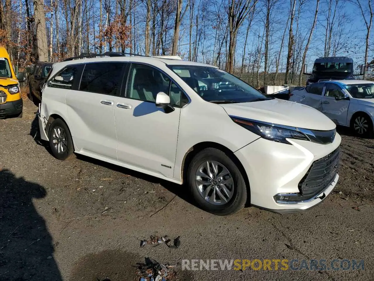 4 Фотография поврежденного автомобиля 5TDYSKFCXMS020155 TOYOTA All Models 2021