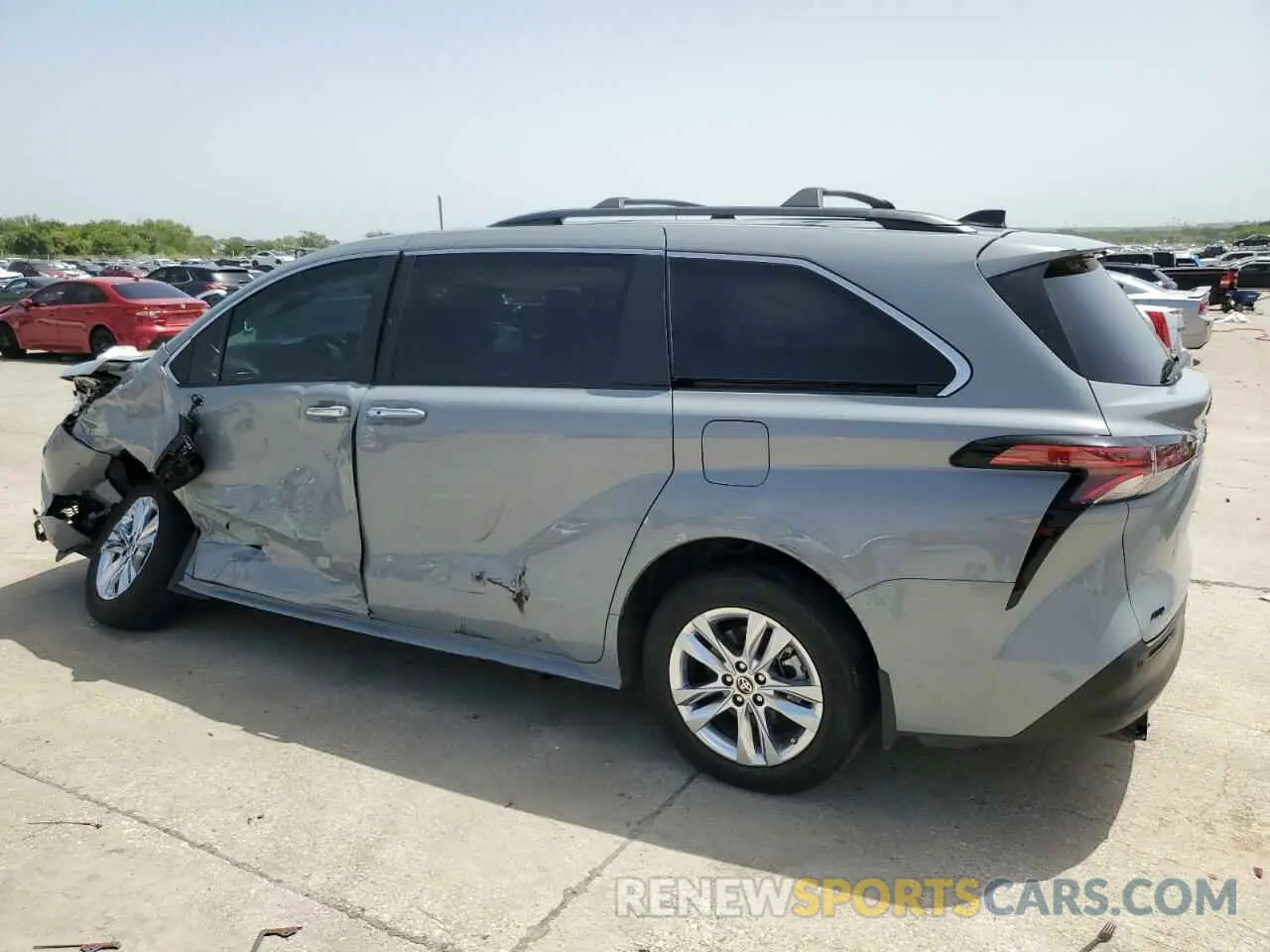 2 Photograph of a damaged car 5TDASKFC4NS043062 TOYOTA All Models 2022