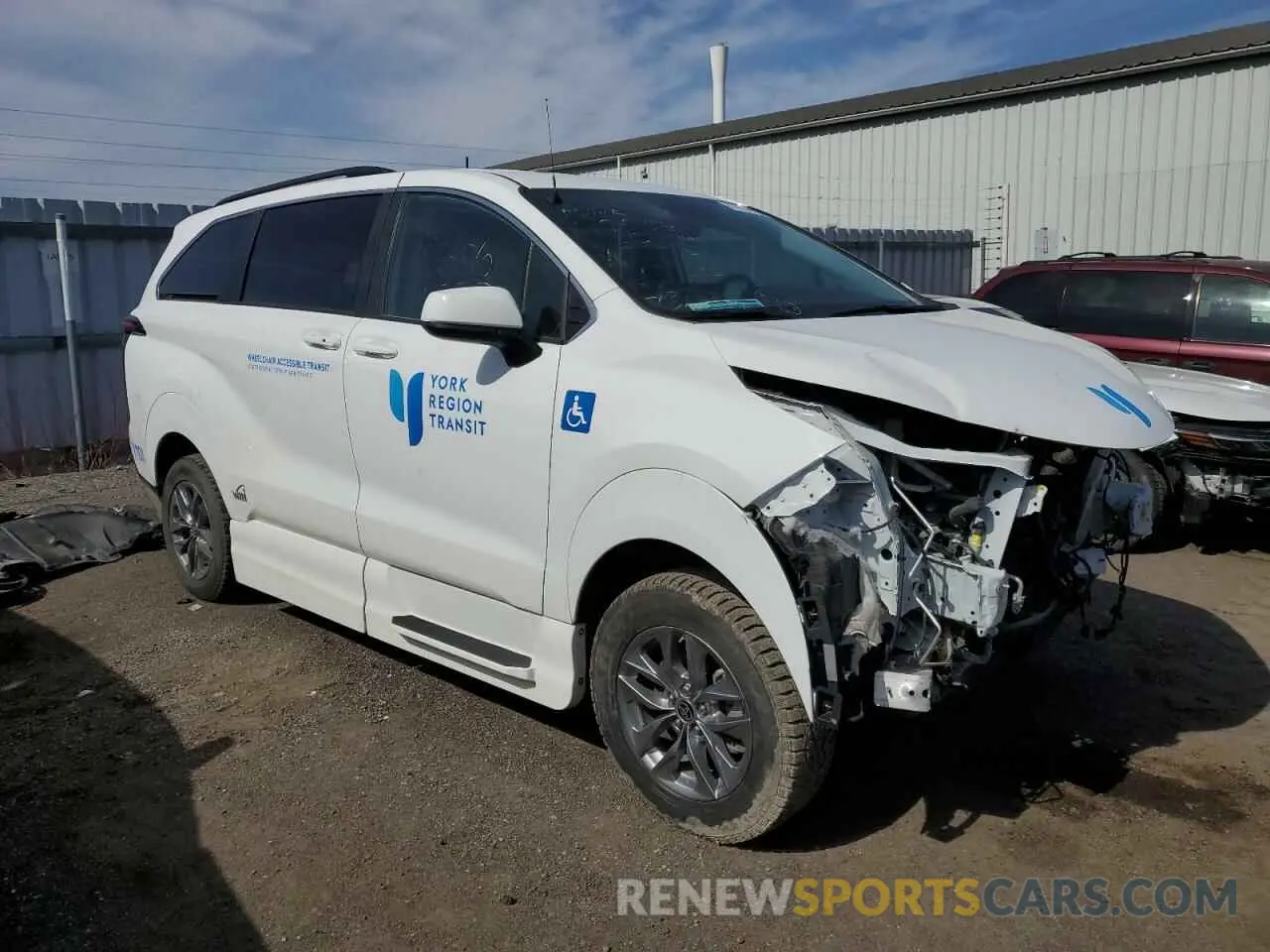 4 Фотография поврежденного автомобиля 5TDGRKEC4NS130922 TOYOTA All Models 2022