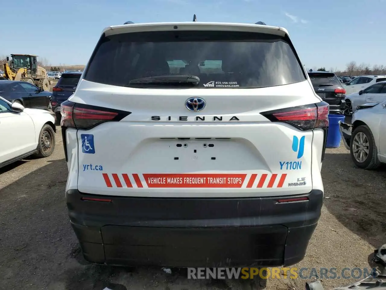 6 Фотография поврежденного автомобиля 5TDGRKEC4NS130922 TOYOTA All Models 2022