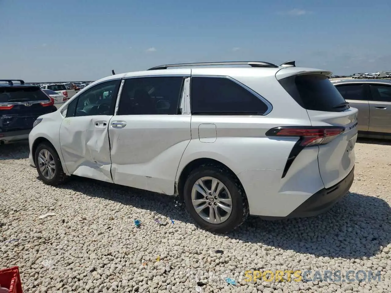 2 Photograph of a damaged car 5TDJRKEC0NS087413 TOYOTA All Models 2022