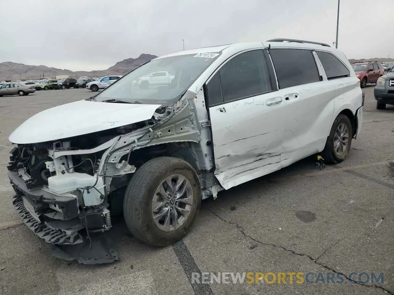 1 Фотография поврежденного автомобиля 5TDJRKEC2NS133436 TOYOTA All Models 2022