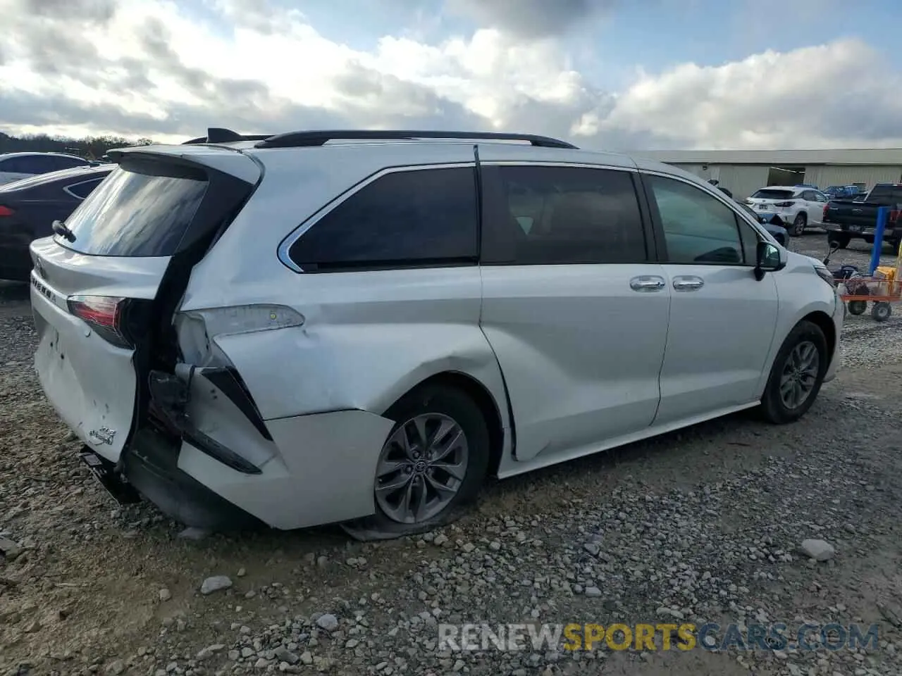 3 Фотография поврежденного автомобиля 5TDJRKEC2NS134974 TOYOTA All Models 2022