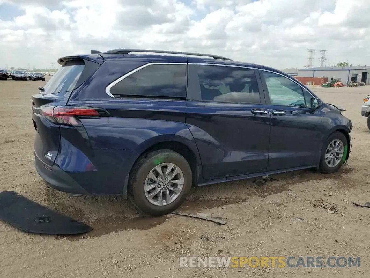 3 Photograph of a damaged car 5TDJRKEC3NS128049 TOYOTA All Models 2022