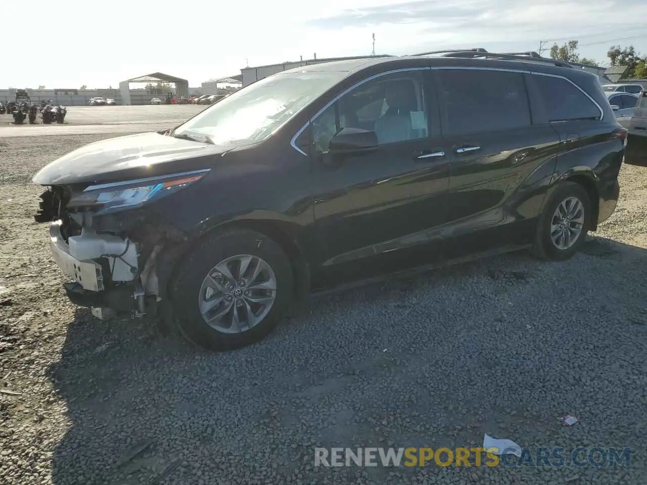 1 Photograph of a damaged car 5TDJRKEC6NS108037 TOYOTA All Models 2022