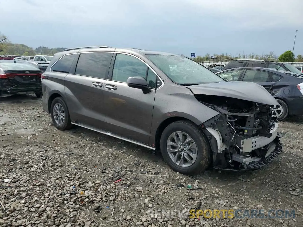 4 Фотография поврежденного автомобиля 5TDJSKFC5NS062123 TOYOTA All Models 2022
