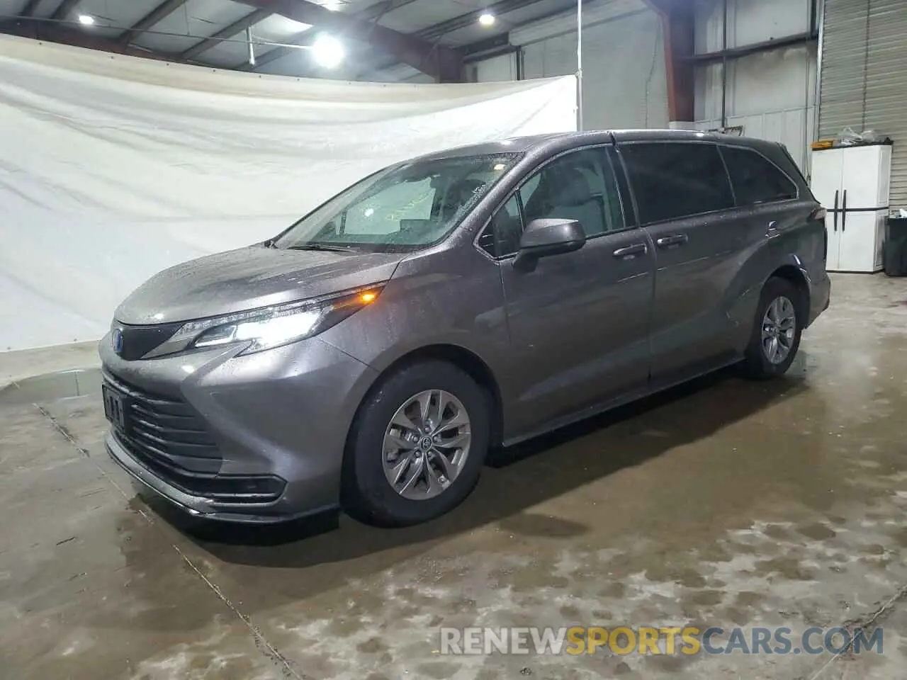 1 Photograph of a damaged car 5TDKRKEC0NS115540 TOYOTA All Models 2022