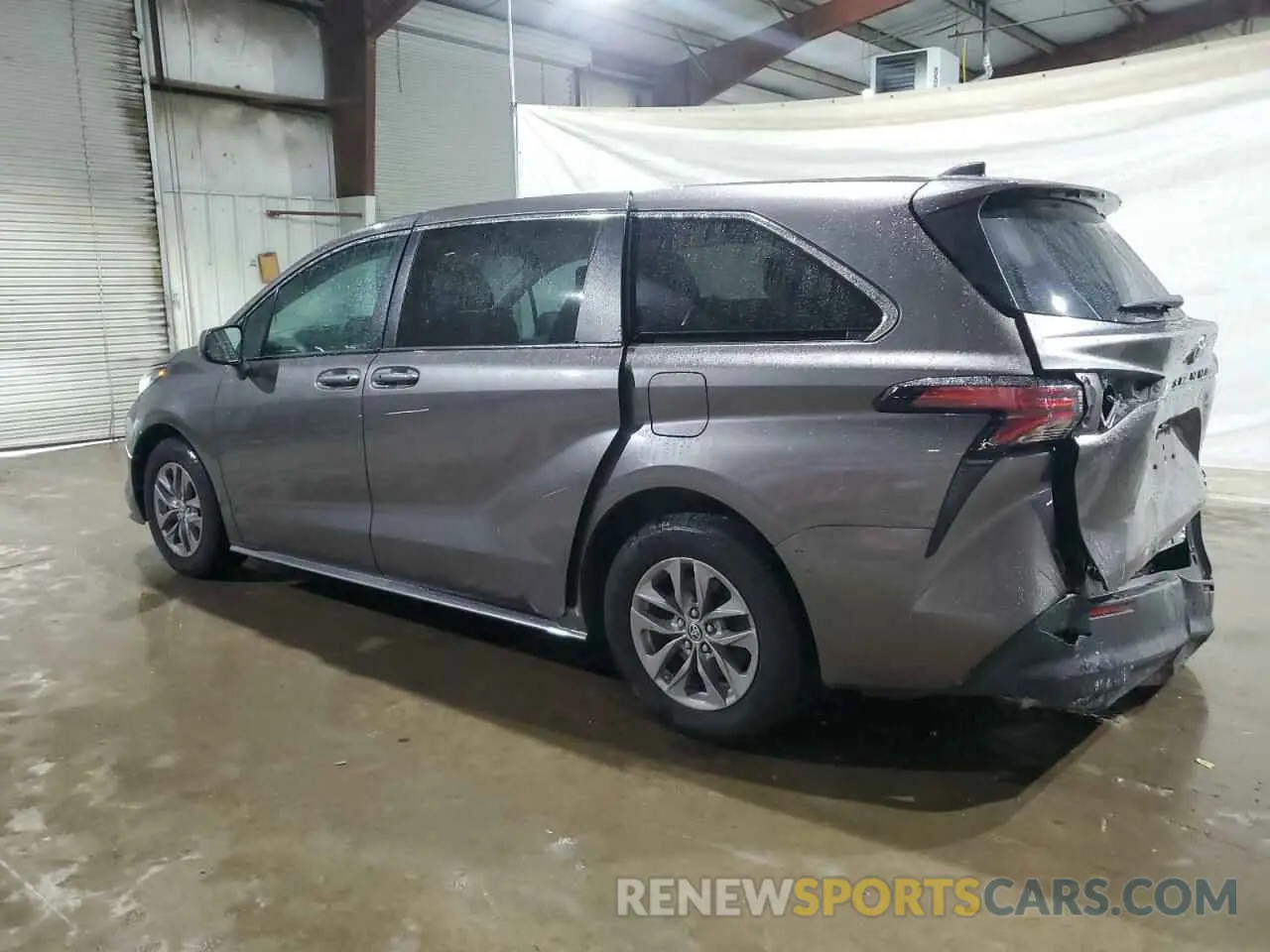 2 Photograph of a damaged car 5TDKRKEC0NS115540 TOYOTA All Models 2022