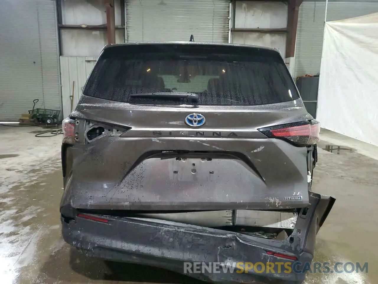 6 Photograph of a damaged car 5TDKRKEC0NS115540 TOYOTA All Models 2022