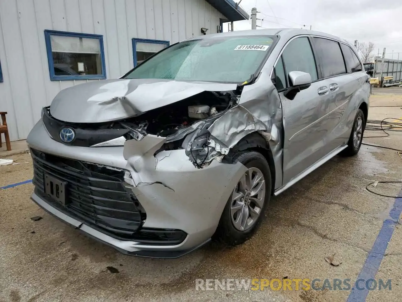 1 Фотография поврежденного автомобиля 5TDKRKEC2NS100148 TOYOTA All Models 2022