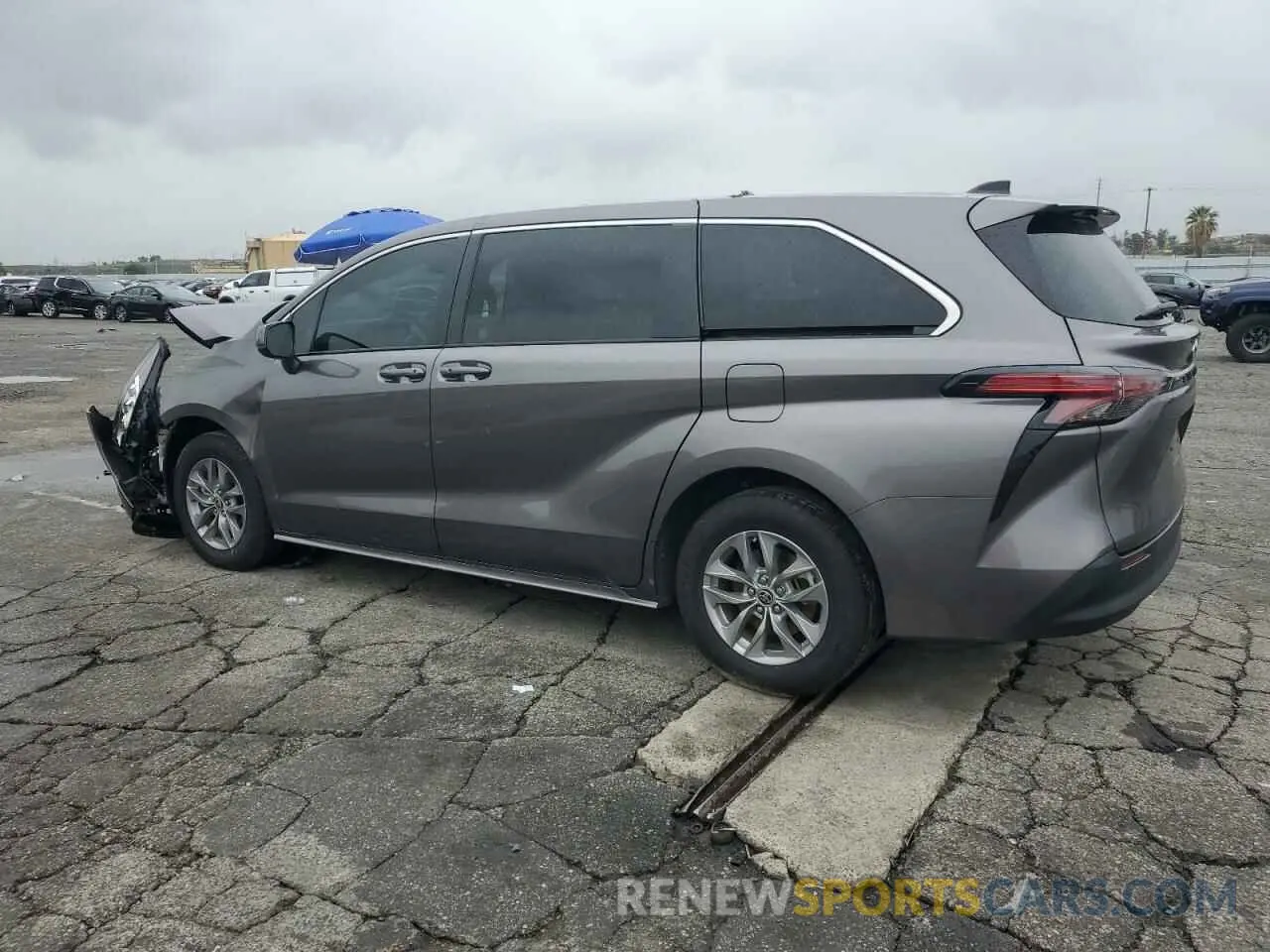 2 Photograph of a damaged car 5TDKRKEC3NS122983 TOYOTA All Models 2022