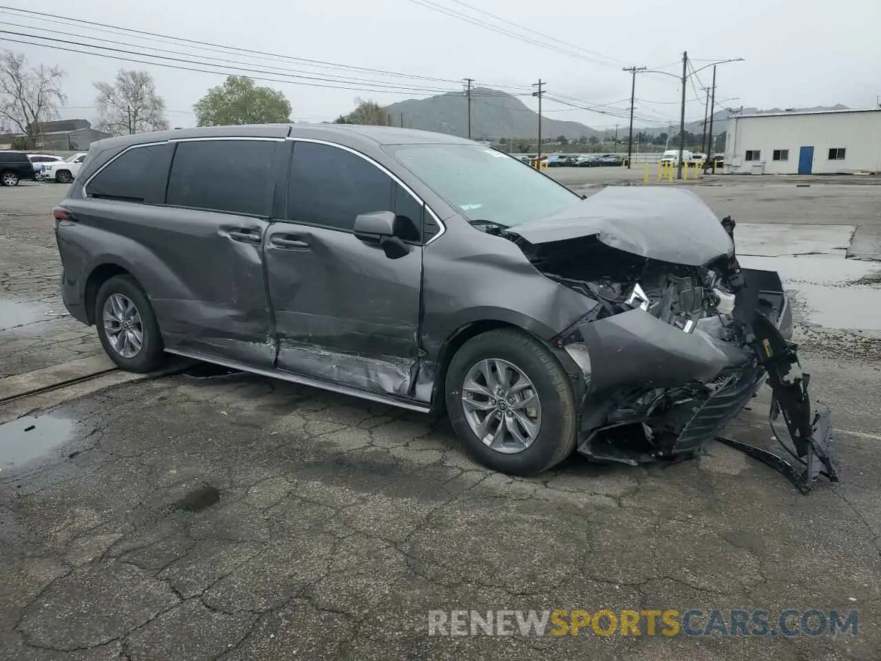 4 Photograph of a damaged car 5TDKRKEC3NS122983 TOYOTA All Models 2022