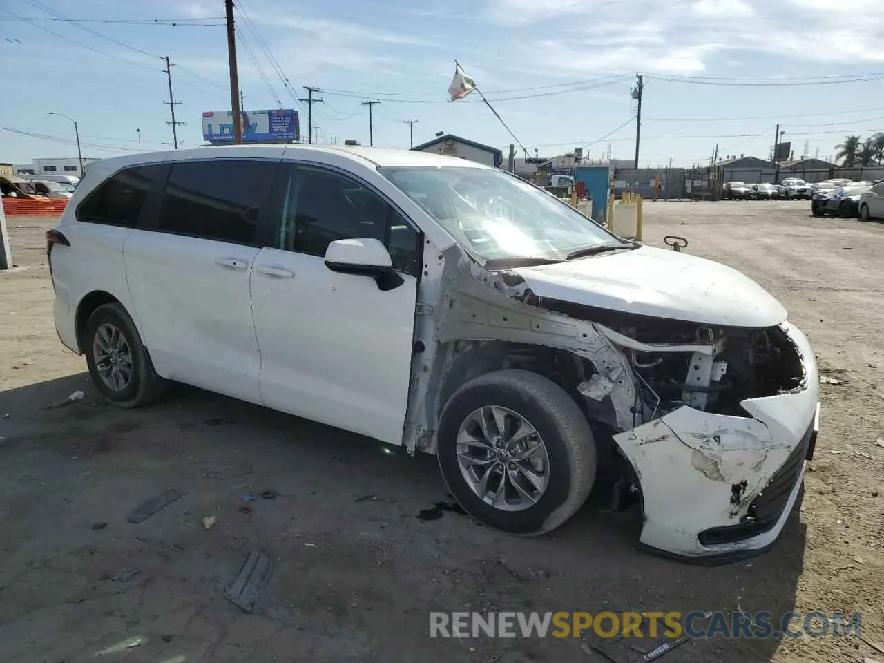 4 Photograph of a damaged car 5TDKRKEC5NS084866 TOYOTA All Models 2022