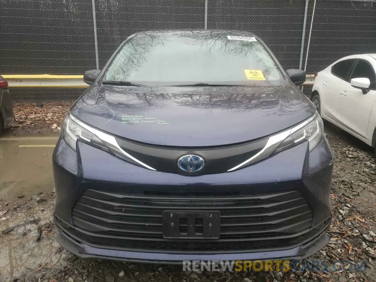 5 Photograph of a damaged car 5TDKRKEC5NS099528 TOYOTA All Models 2022