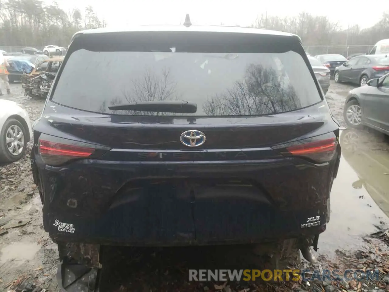 6 Photograph of a damaged car 5TDKRKEC5NS099528 TOYOTA All Models 2022