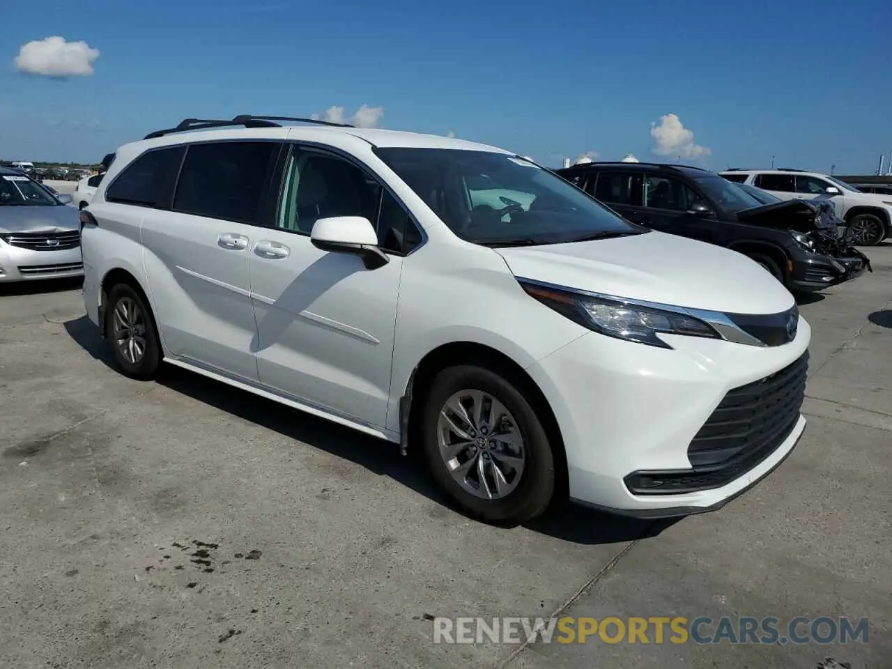4 Photograph of a damaged car 5TDKRKEC5NS129725 TOYOTA All Models 2022