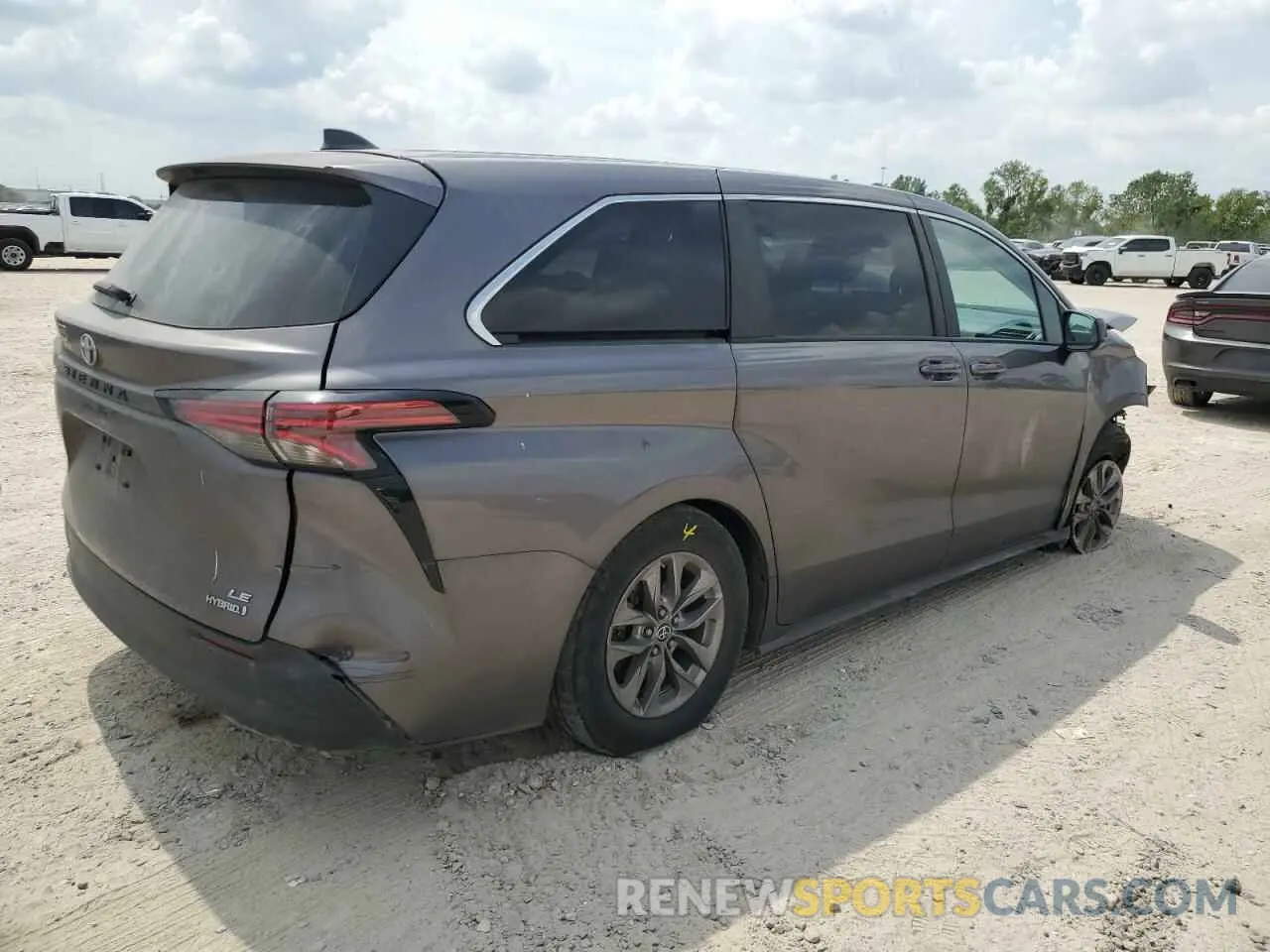 3 Photograph of a damaged car 5TDKRKEC7NS117270 TOYOTA All Models 2022