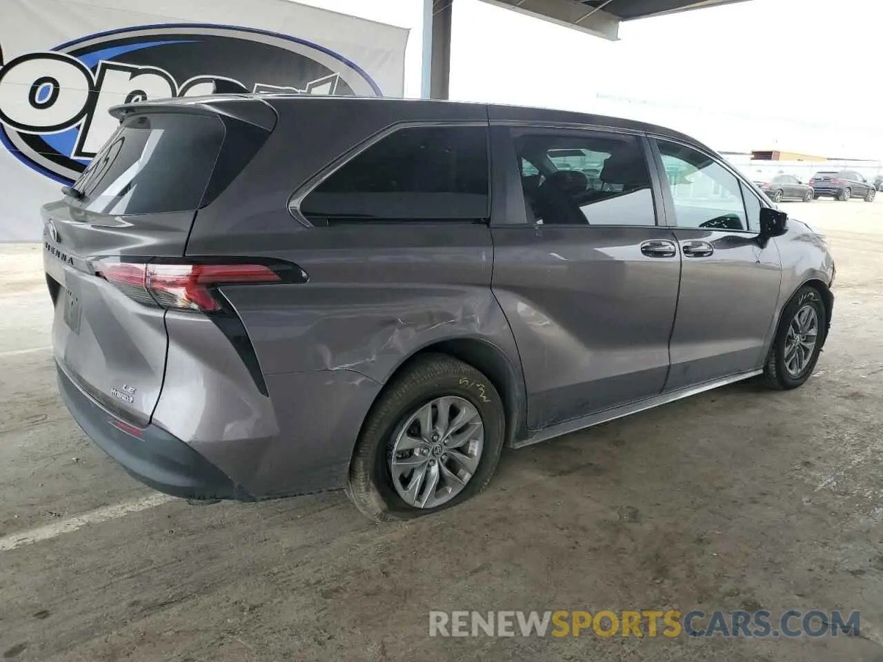 3 Фотография поврежденного автомобиля 5TDKRKECXNS076178 TOYOTA All Models 2022