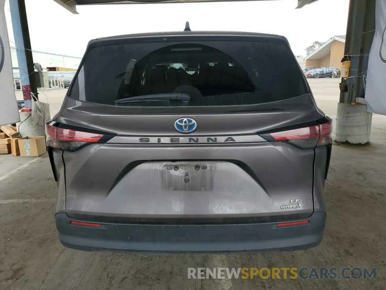 6 Фотография поврежденного автомобиля 5TDKRKECXNS076178 TOYOTA All Models 2022