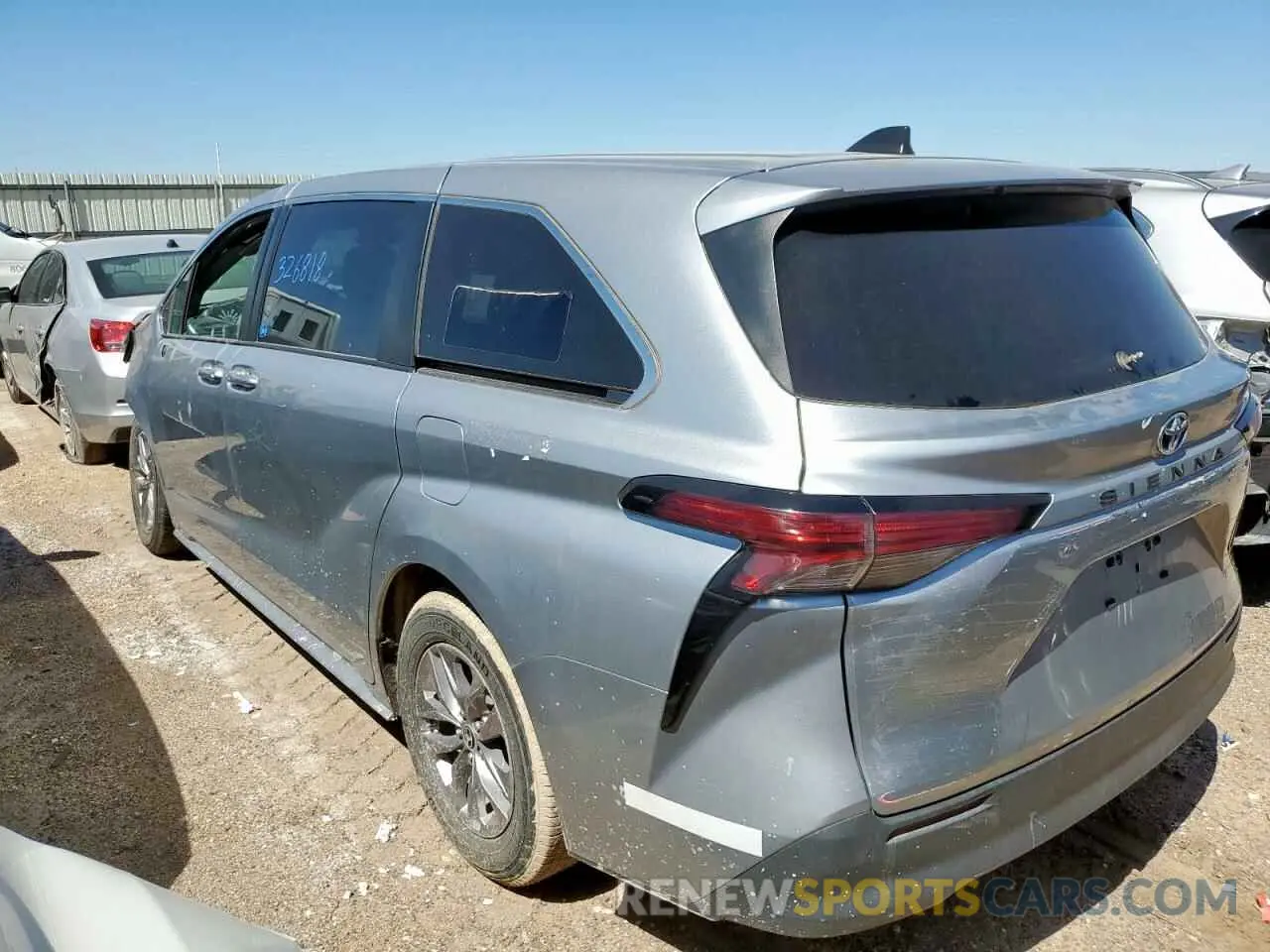 2 Photograph of a damaged car 5TDKSKFC0NS065578 TOYOTA All Models 2022