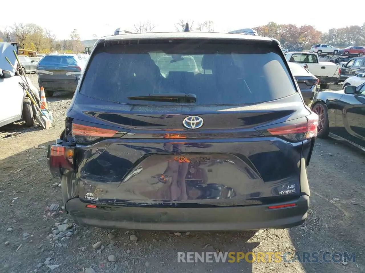 6 Photograph of a damaged car 5TDKSKFC4NS066796 TOYOTA All Models 2022