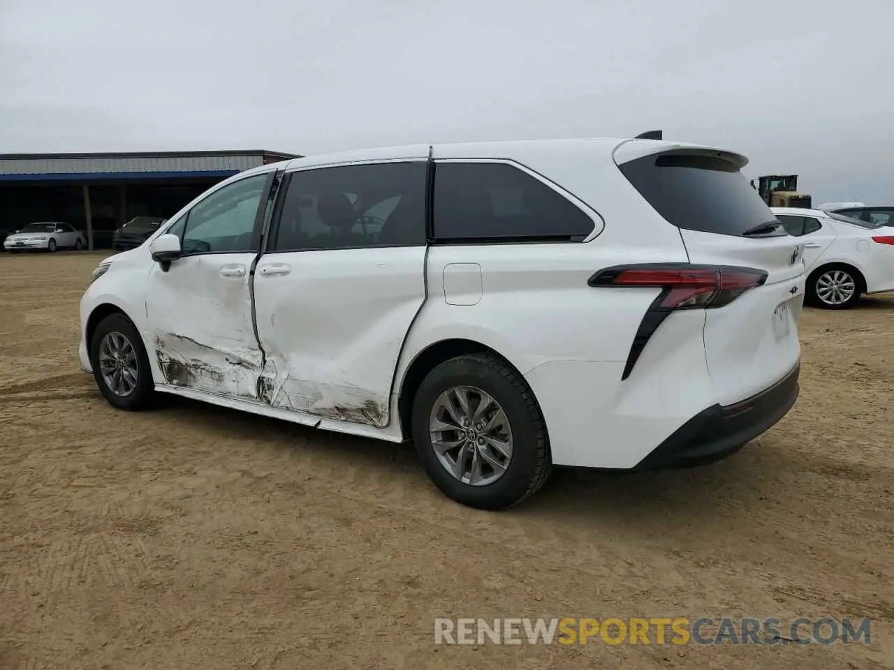 2 Photograph of a damaged car 5TDKSKFC6NS070218 TOYOTA All Models 2022