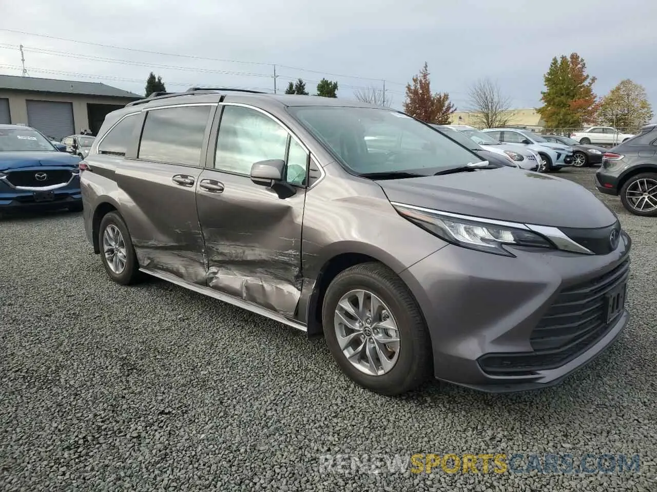 4 Фотография поврежденного автомобиля 5TDKSKFCXNS057388 TOYOTA All Models 2022