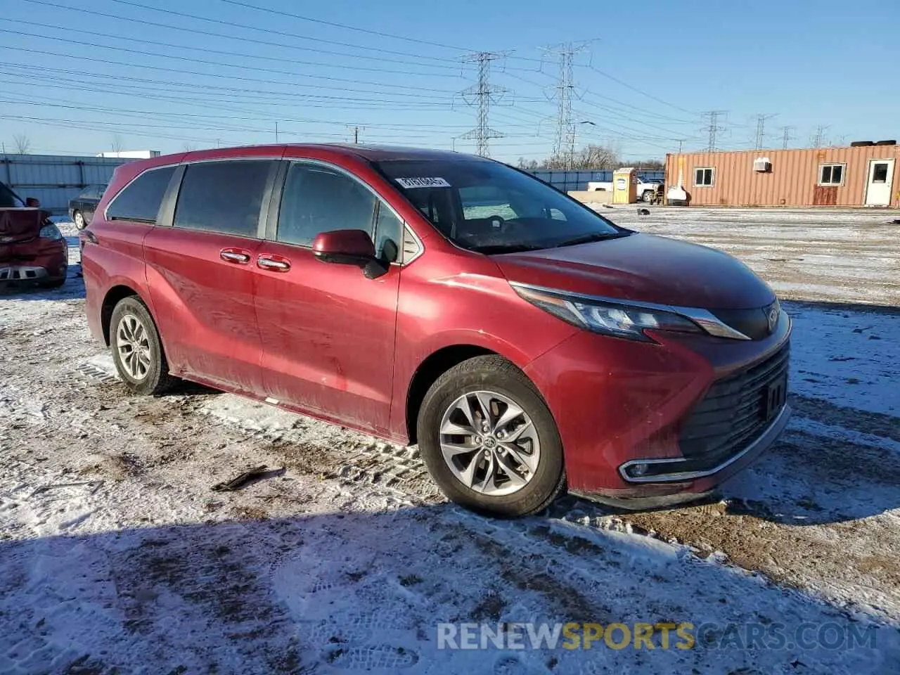 4 Фотография поврежденного автомобиля 5TDYRKEC0NS114544 TOYOTA All Models 2022