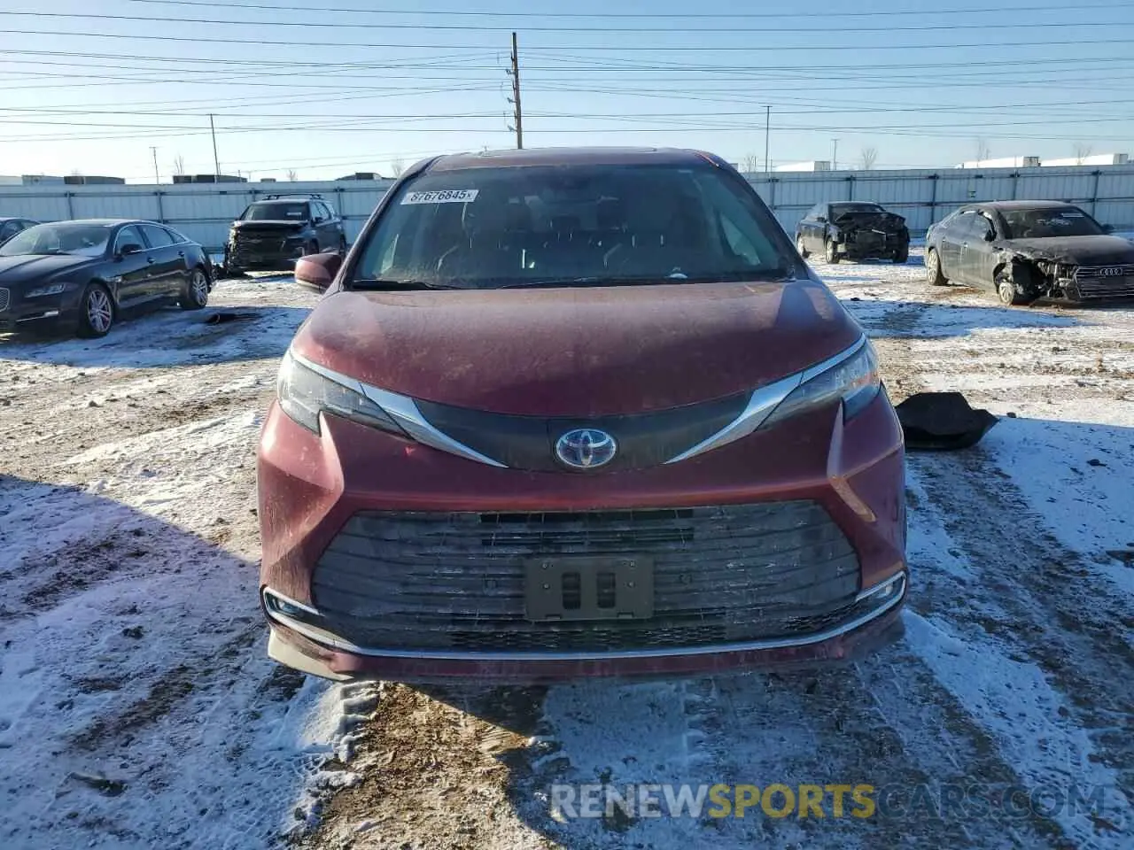 5 Фотография поврежденного автомобиля 5TDYRKEC0NS114544 TOYOTA All Models 2022