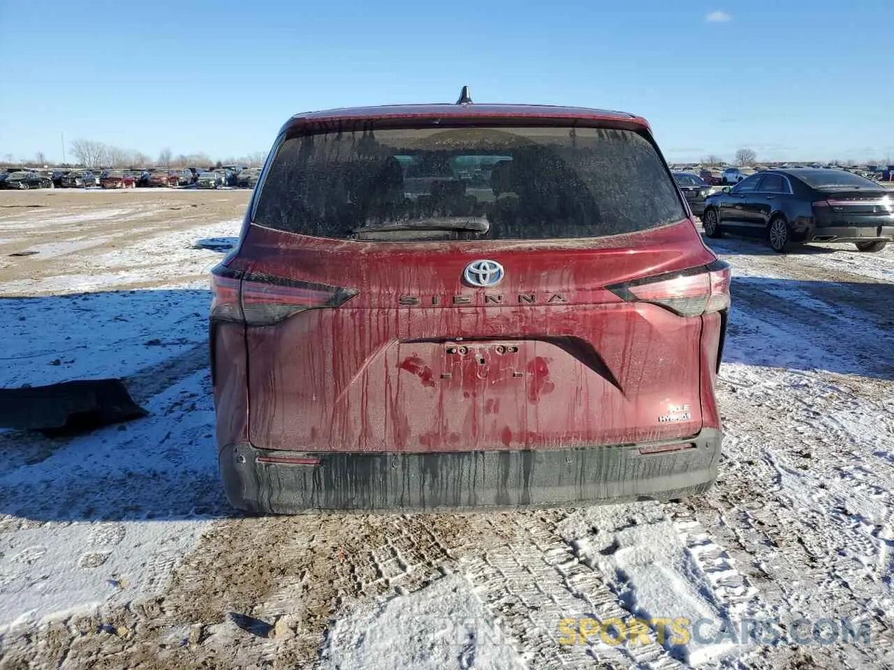6 Фотография поврежденного автомобиля 5TDYRKEC0NS114544 TOYOTA All Models 2022