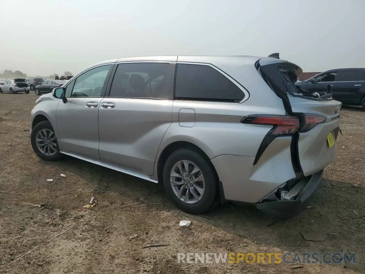 2 Photograph of a damaged car 5TDYRKEC0NS128511 TOYOTA All Models 2022