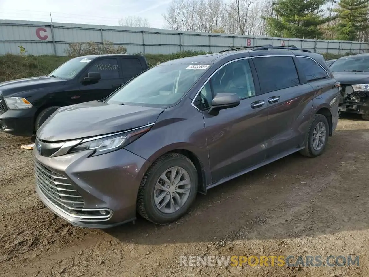 1 Фотография поврежденного автомобиля 5TDYRKEC2NS095642 TOYOTA All Models 2022